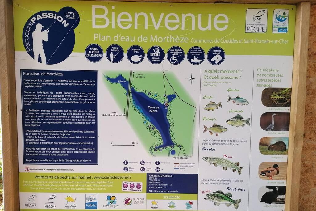 Le Cottage Des Sablons Pres Du Zoo De Beauval Saint-Romain-sur-Cher Eksteriør bilde